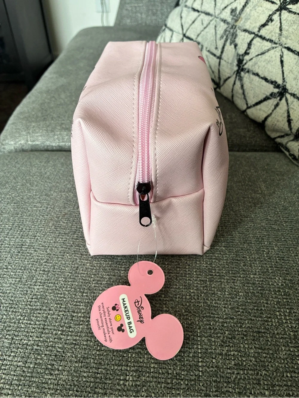 The Crème Shop x Disney Pink Mickey Cosmetic Bag NWT
